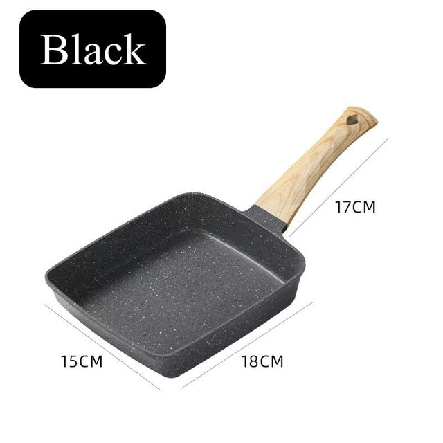 Non-Stick Wave Bottom Tamagoyaki Omelette Saucepan Egg Roll